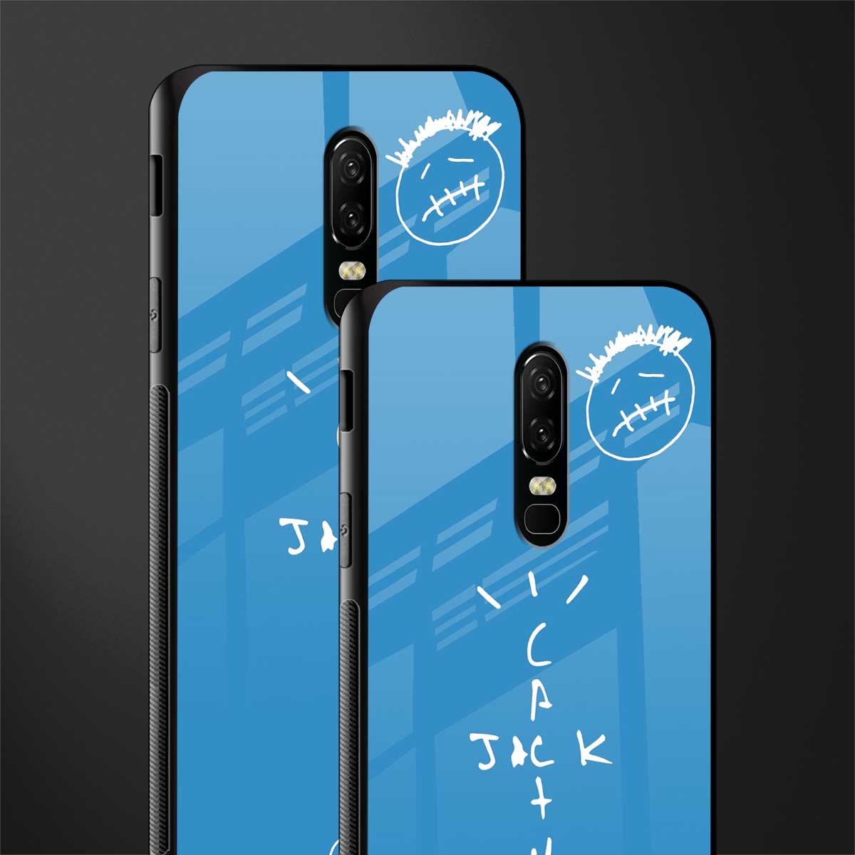 cactus jack glass case for oneplus 6 image-2