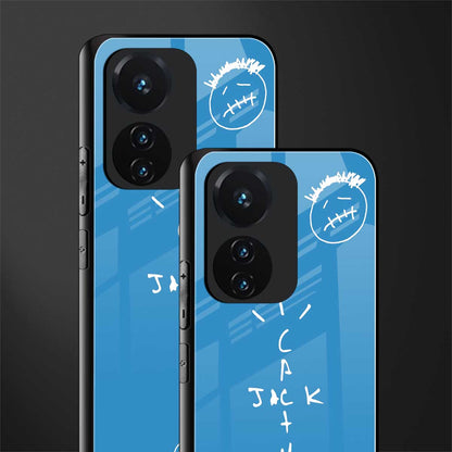 cactus jack back phone cover | glass case for vivo t1 44w 4g