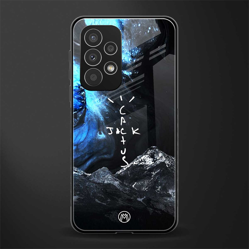 cactus jack travis scott back phone cover | glass case for samsung galaxy a23