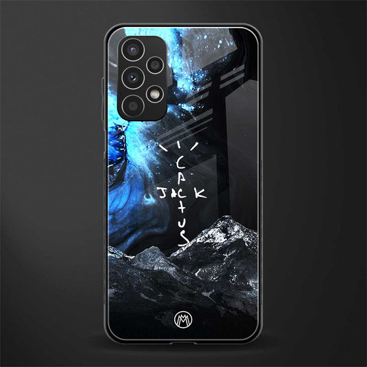 cactus jack travis scott back phone cover | glass case for samsung galaxy a13 4g