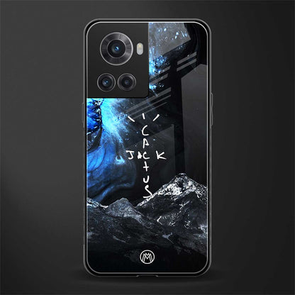 cactus jack travis scott back phone cover | glass case for oneplus 10r 5g
