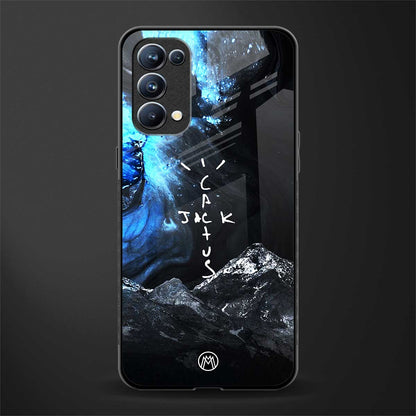 cactus jack travis scott back phone cover | glass case for oppo reno 5
