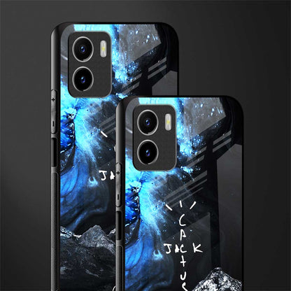 cactus jack travis scott back phone cover | glass case for vivo y72