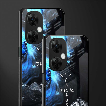 cactus jack travis scott back phone cover | glass case for oneplus nord ce 3 lite