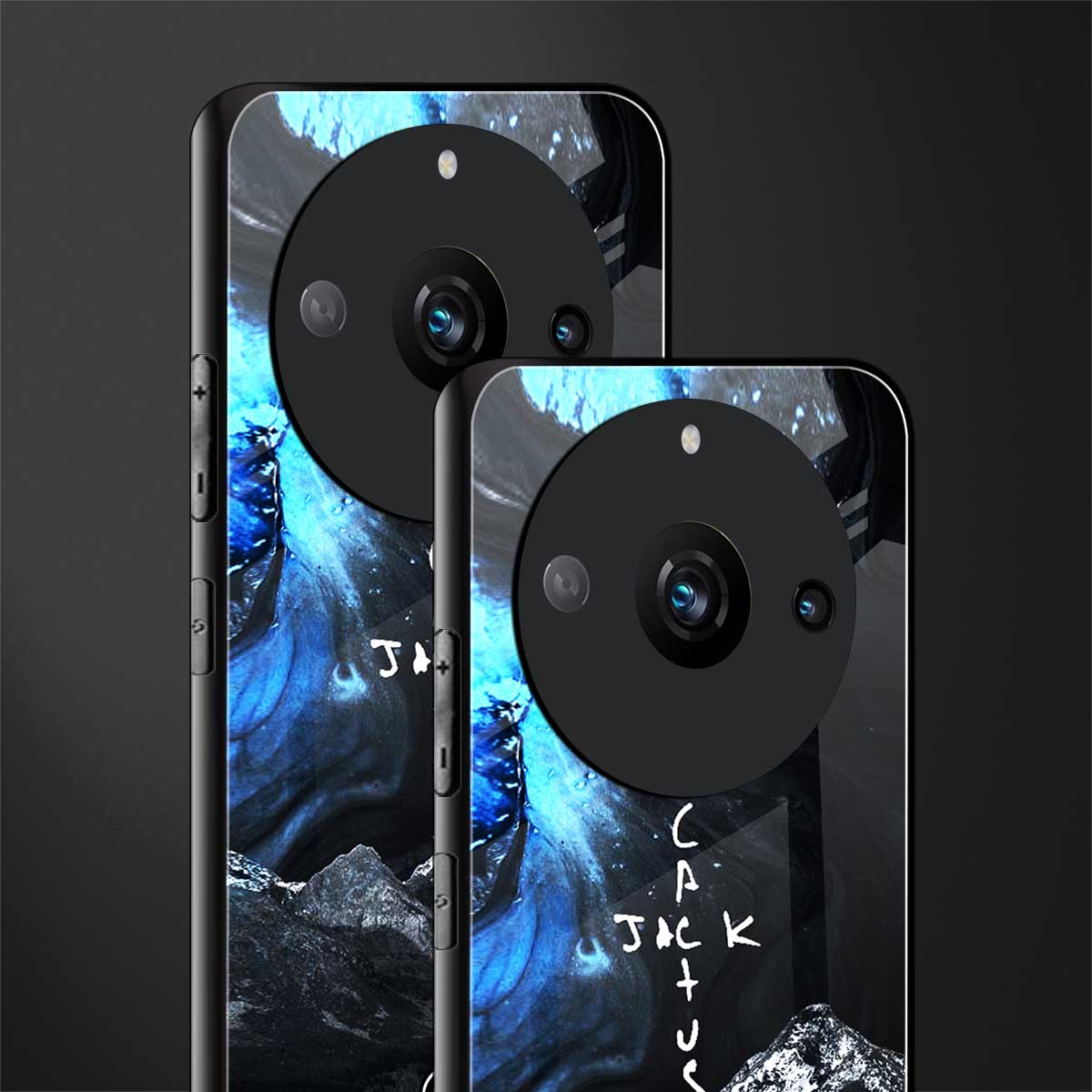 cactus jack travis scott back phone cover | glass case for realme 11 pro 5g