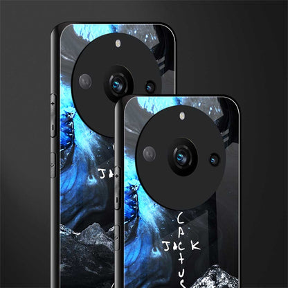 cactus jack travis scott back phone cover | glass case for realme 11 pro 5g