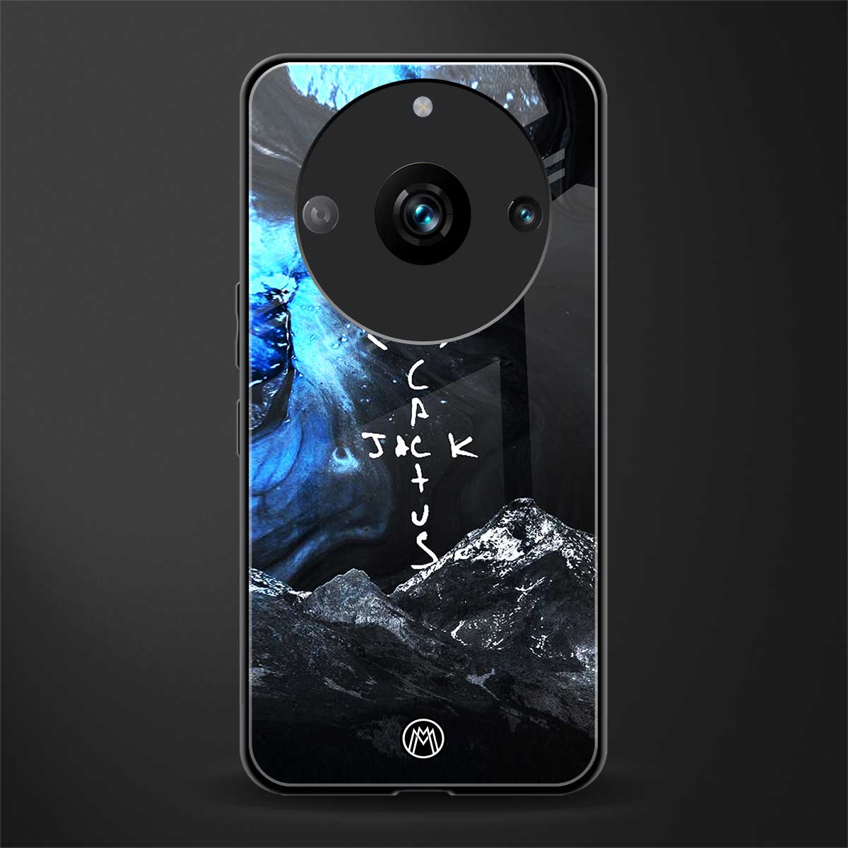 cactus jack travis scott back phone cover | glass case for realme 11 pro 5g