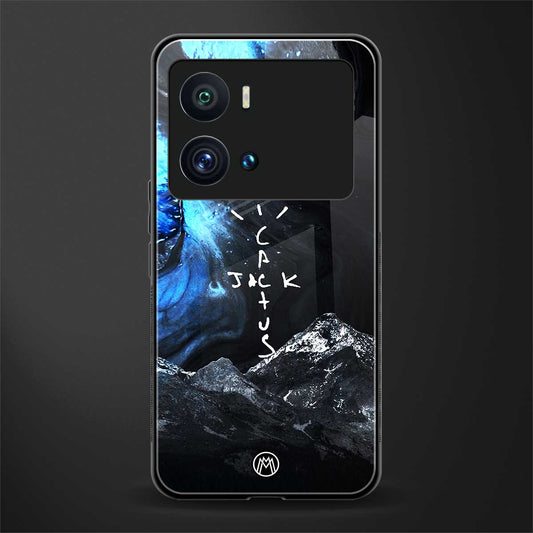cactus jack travis scott back phone cover | glass case for iQOO 9 Pro