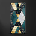 cadmium gold marble glass case for oppo f11 image