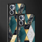 cadmium gold marble glass case for oneplus nord ce 2 5g image-2
