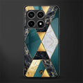cadmium gold marble glass case for oneplus 10 pro 5g image
