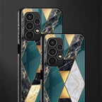 cadmium gold marble back phone cover | glass case for samsung galaxy a13 4g