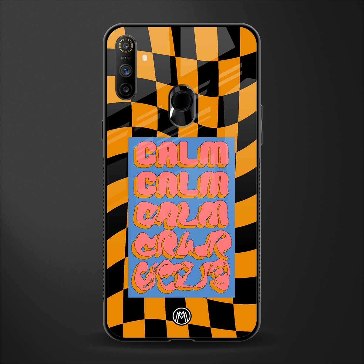 calm glass case for realme narzo 20a image