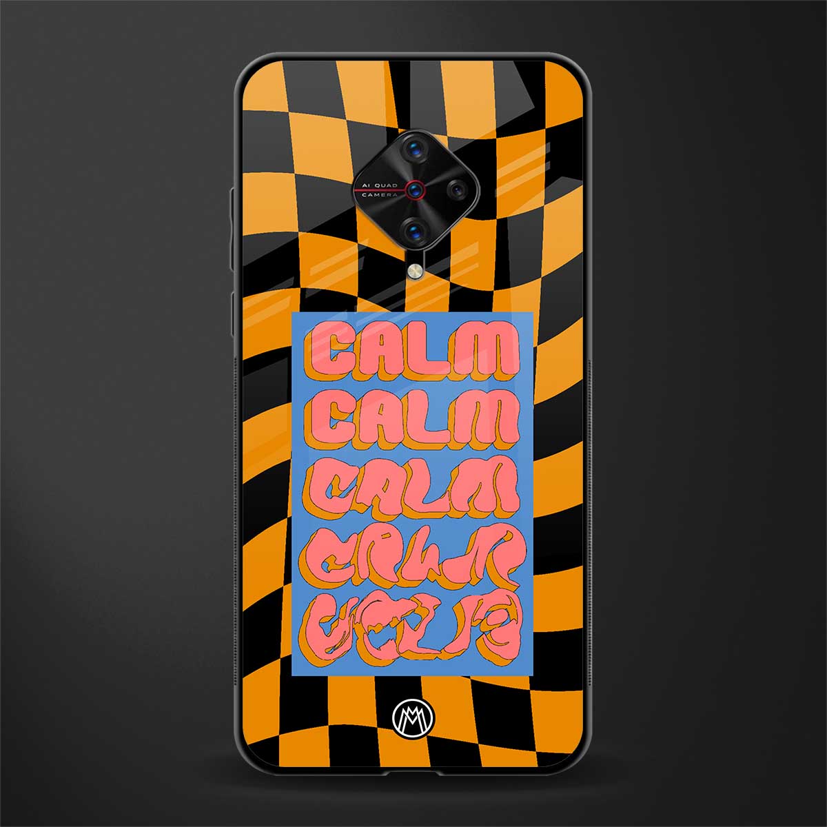 calm glass case for vivo s1 pro image