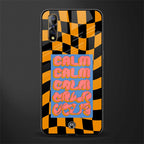 calm glass case for vivo s1 image