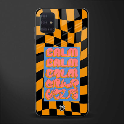 calm glass case for samsung galaxy a71 image