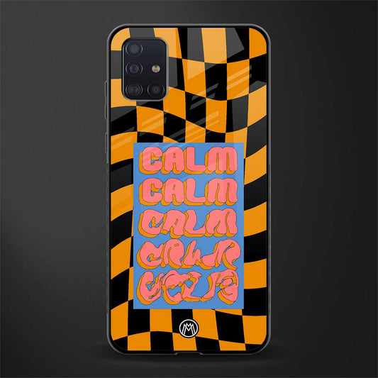 calm glass case for samsung galaxy a71 image