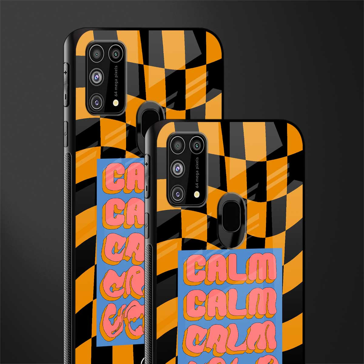 calm glass case for samsung galaxy f41 image-2