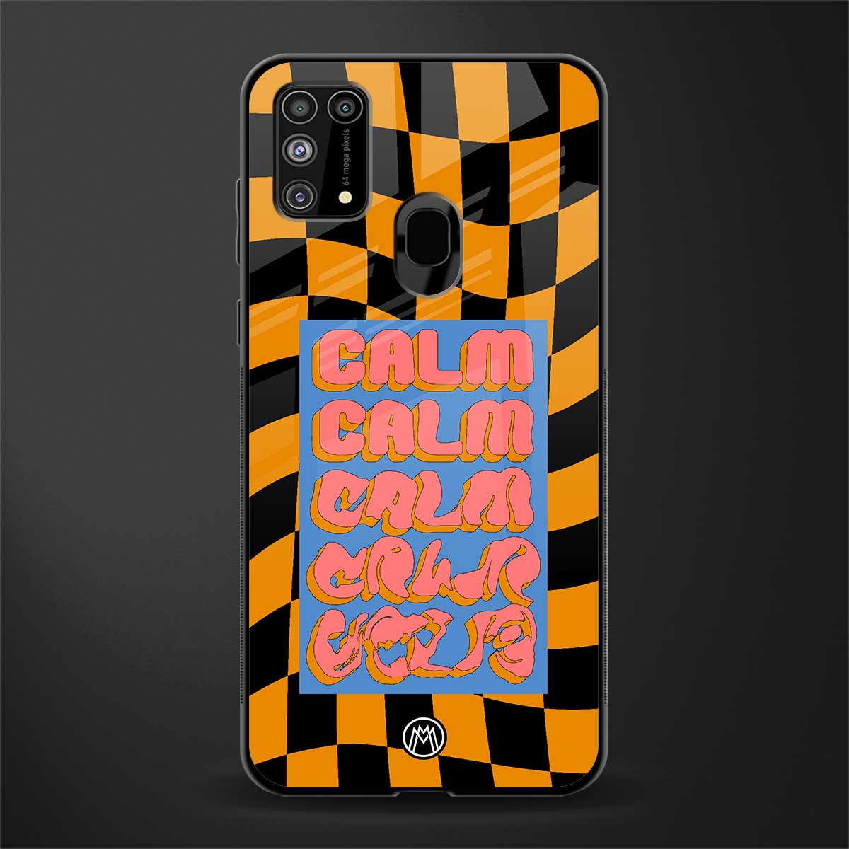 calm glass case for samsung galaxy m31 image