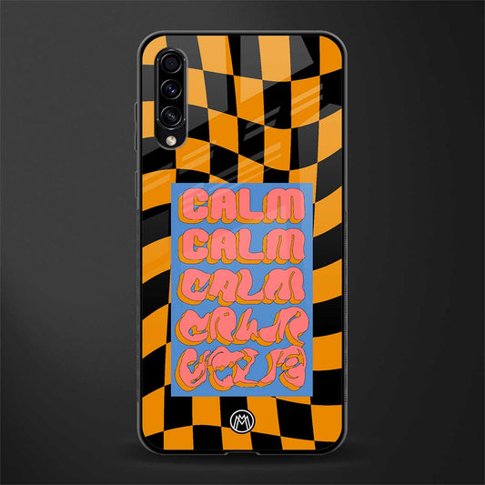 calm glass case for samsung galaxy a70 image