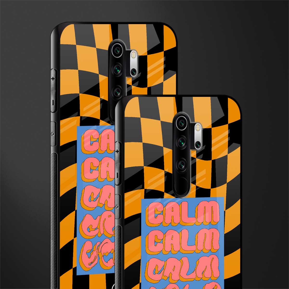 calm glass case for redmi note 8 pro image-2