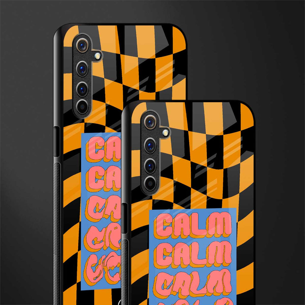 calm glass case for realme 6 image-2