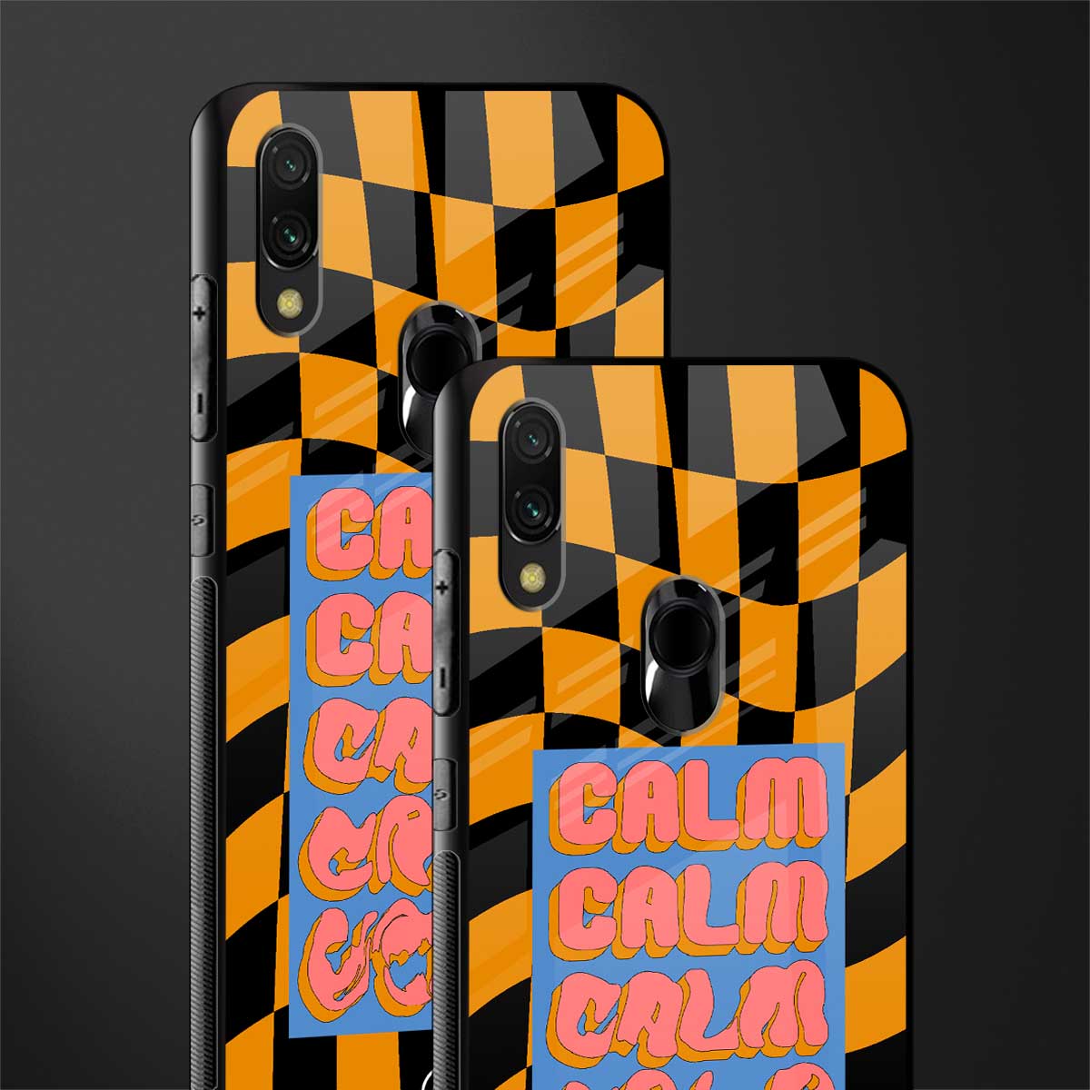 calm glass case for redmi note 7 pro image-2