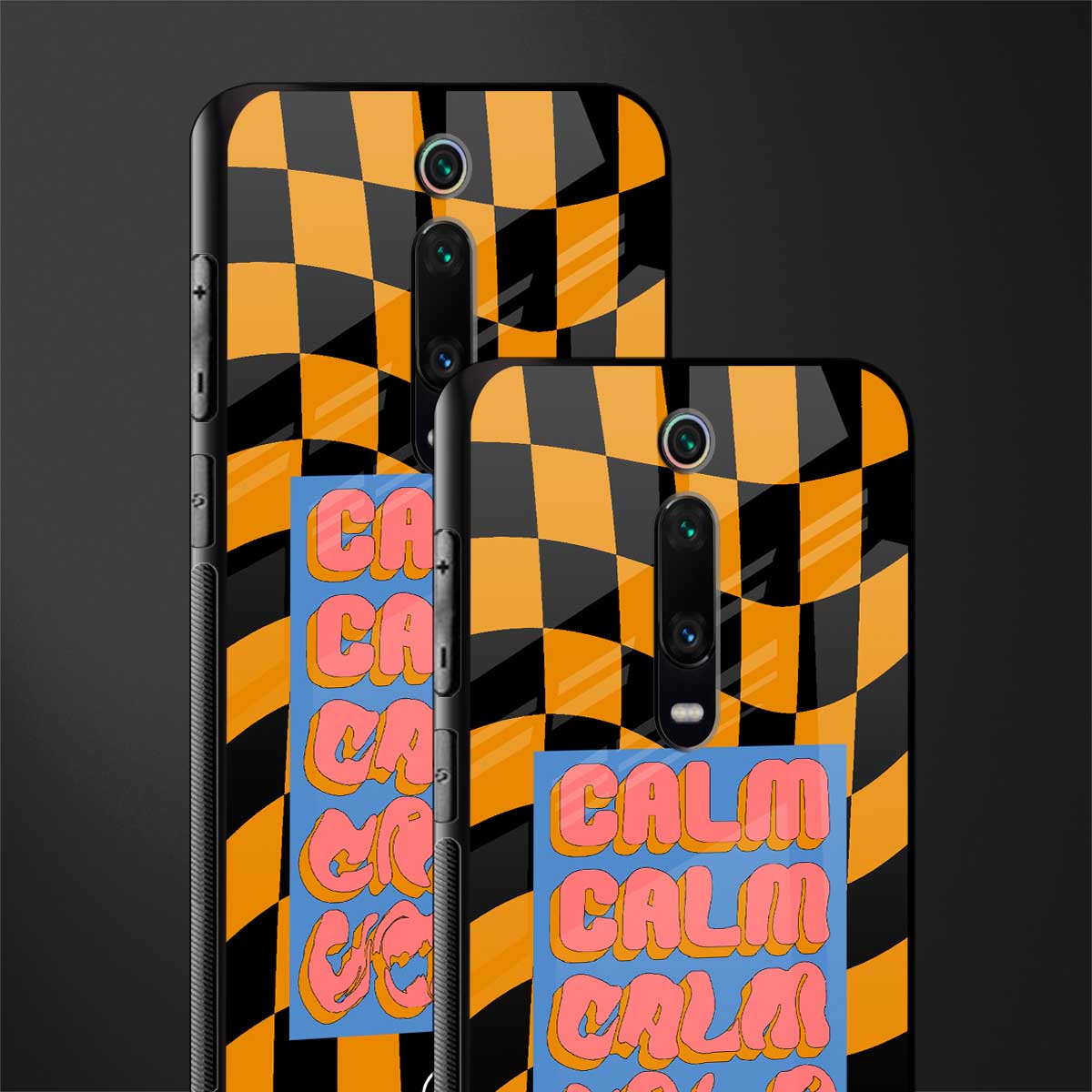 calm glass case for redmi k20 pro image-2