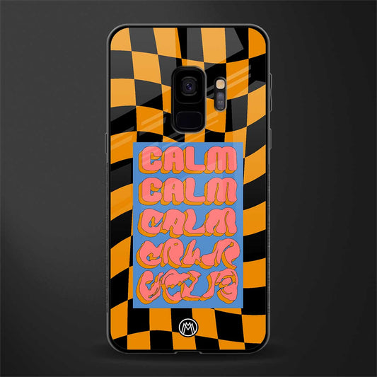 calm glass case for samsung galaxy s9 image