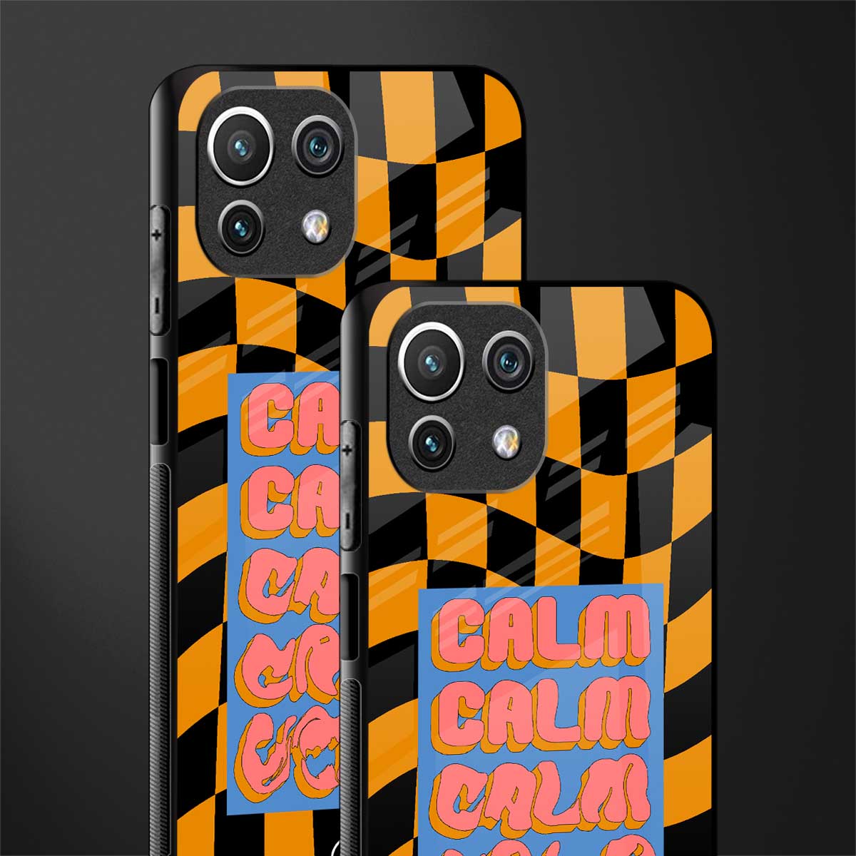 calm glass case for mi 11 lite image-2