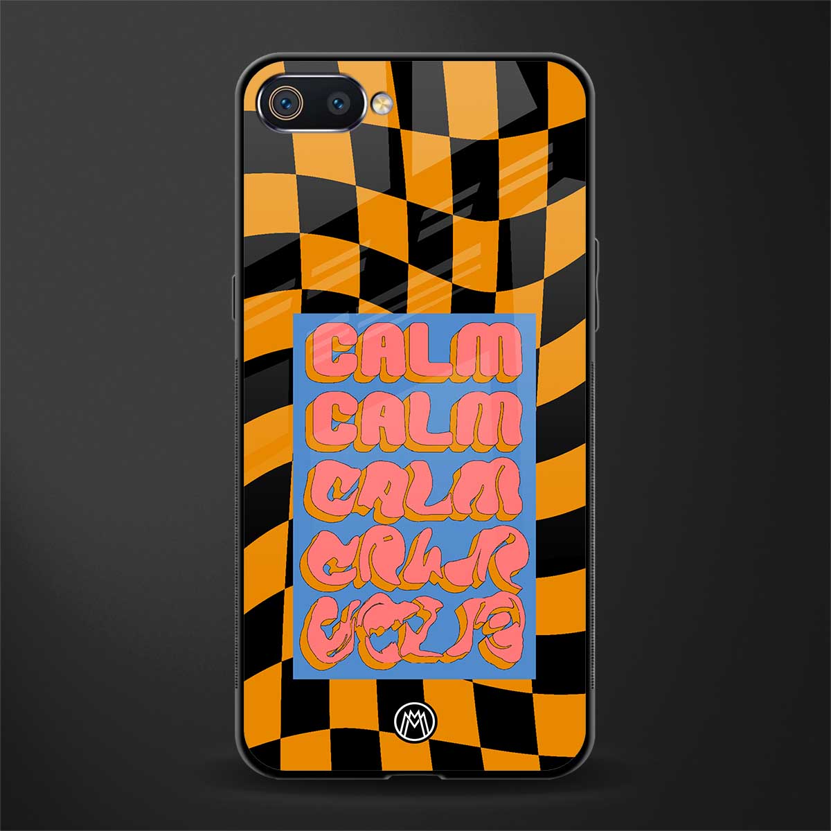 calm glass case for realme c2 image