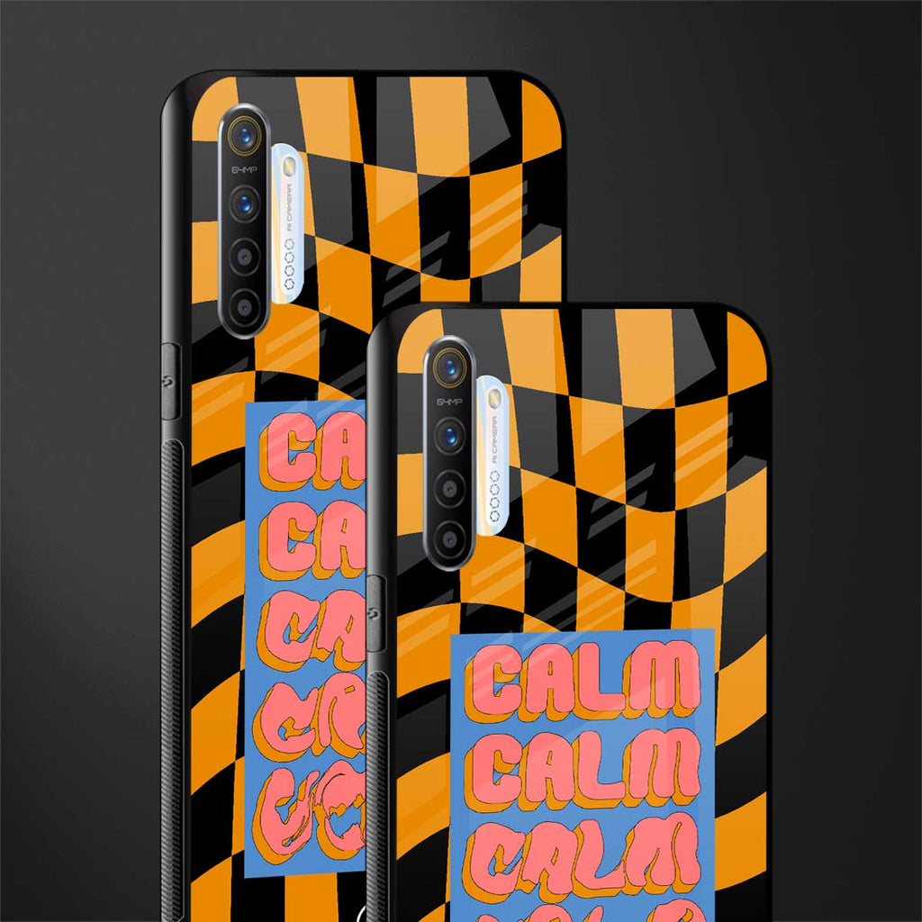 calm glass case for realme xt image-2