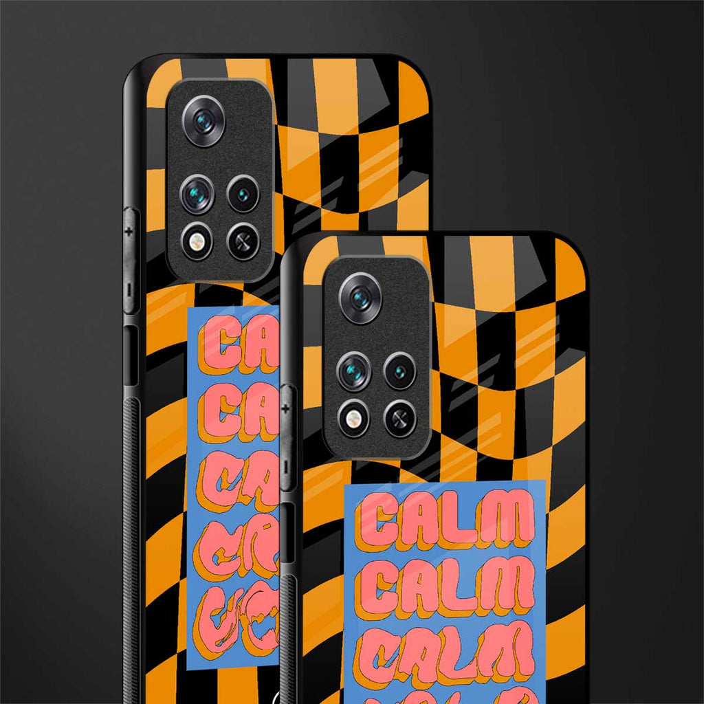 calm glass case for poco m4 pro 5g image-2