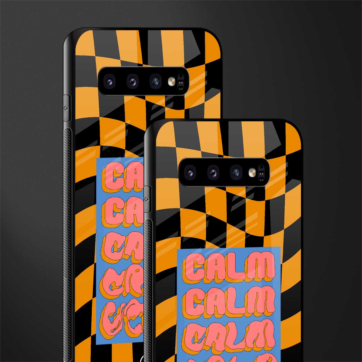 calm glass case for samsung galaxy s10 plus image-2