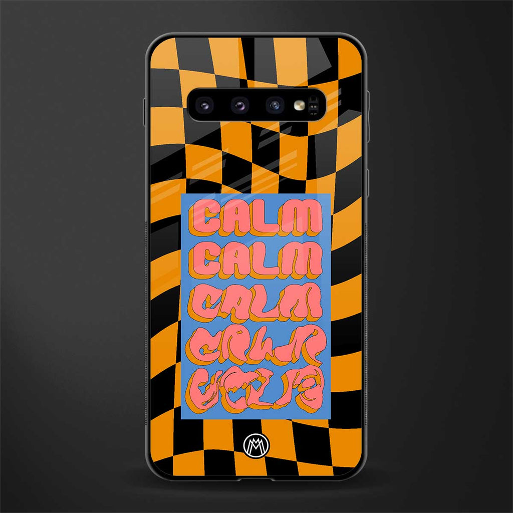 calm glass case for samsung galaxy s10 image