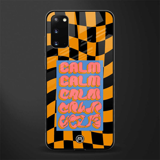 calm glass case for samsung galaxy s20 image