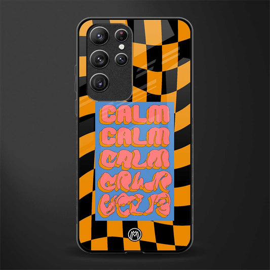 calm glass case for samsung galaxy s22 ultra 5g image