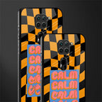calm glass case for redmi note 9 image-2