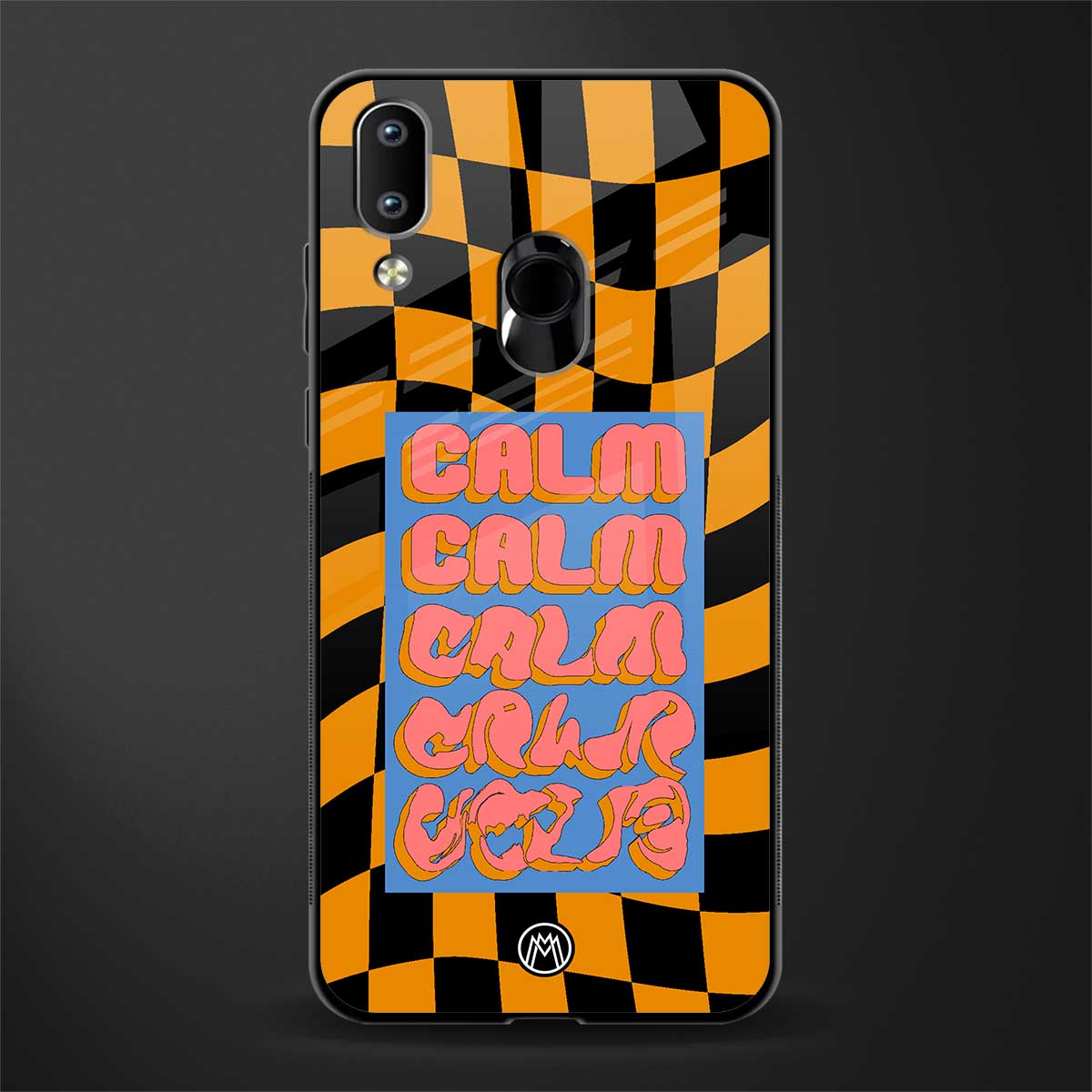 calm glass case for vivo y93 image
