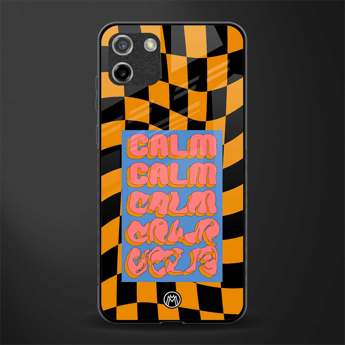 calm glass case for realme c11 image