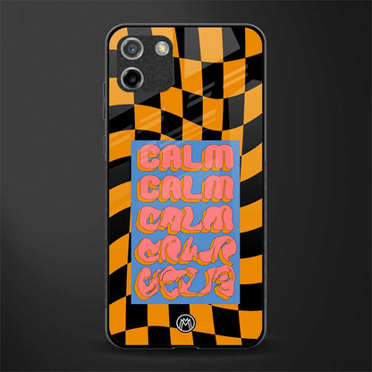 calm glass case for realme c11 image