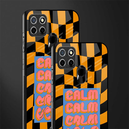 calm glass case for realme narzo 30a image-2