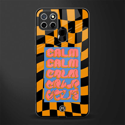 calm glass case for realme c12 image