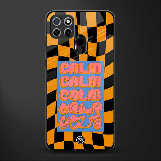 calm glass case for realme narzo 30a image