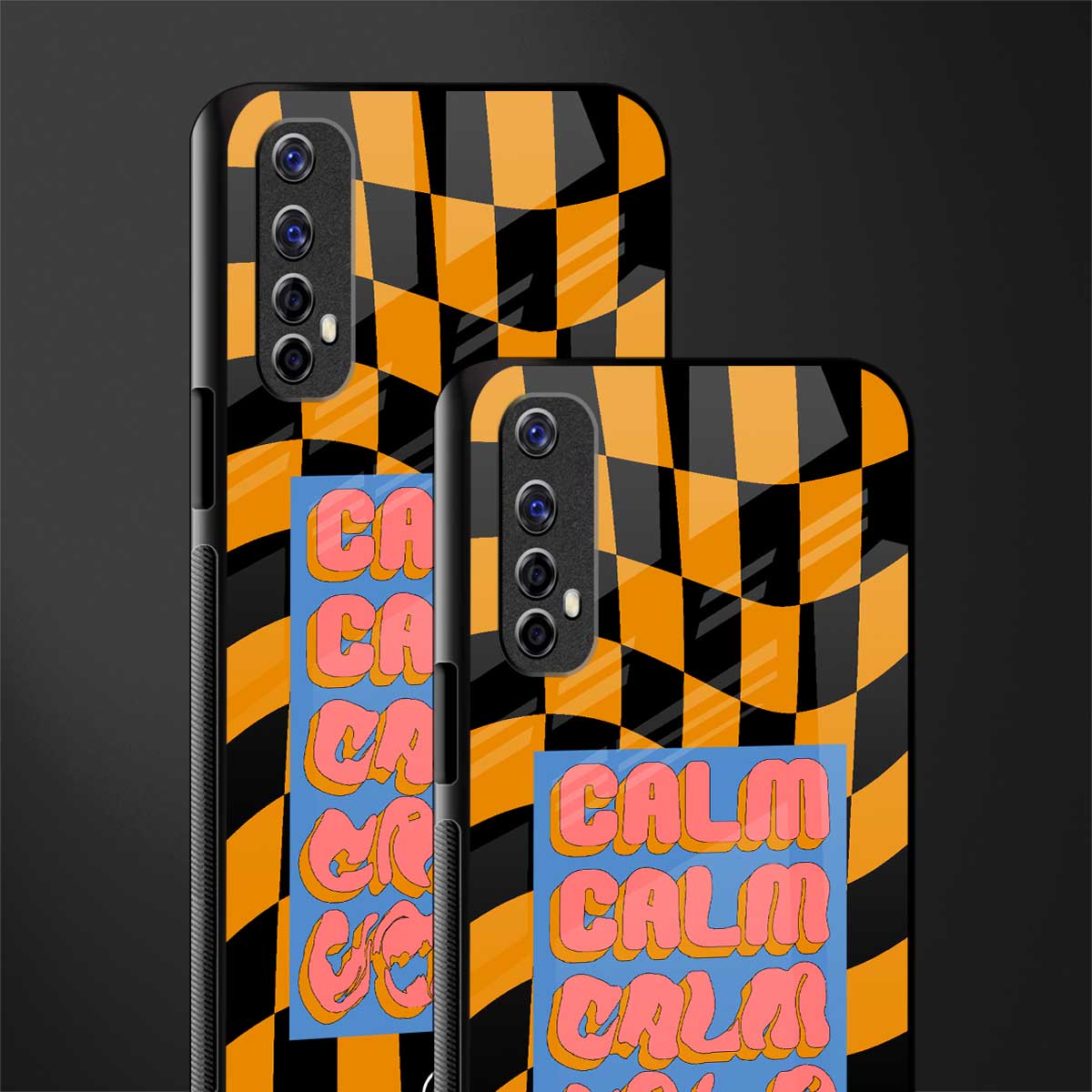 calm glass case for realme 7 image-2