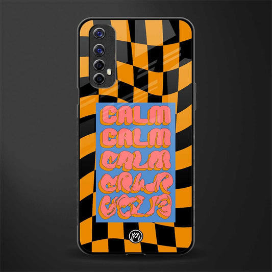 calm glass case for realme 7 image