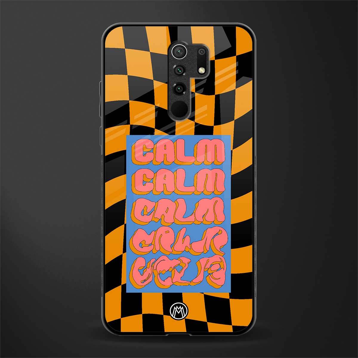 calm glass case for poco m2 image