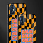 calm glass case for vivo v17 image-2