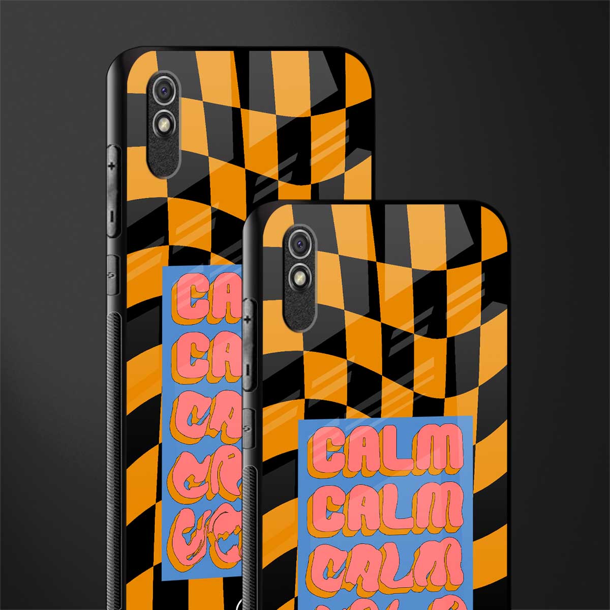 calm glass case for redmi 9a sport image-2