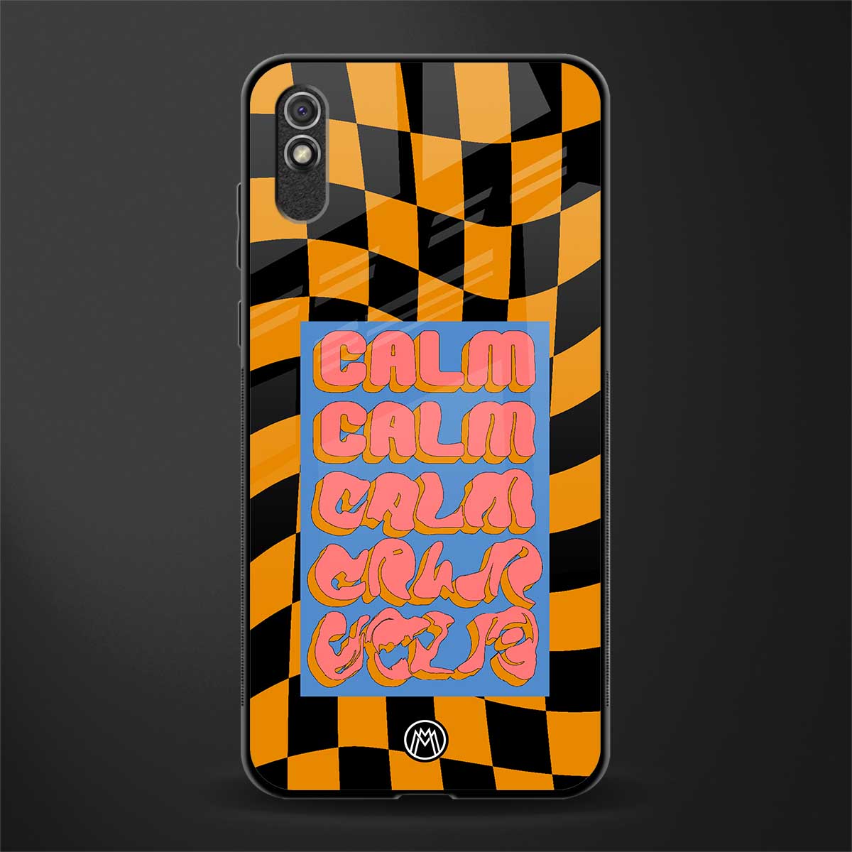 calm glass case for redmi 9i image